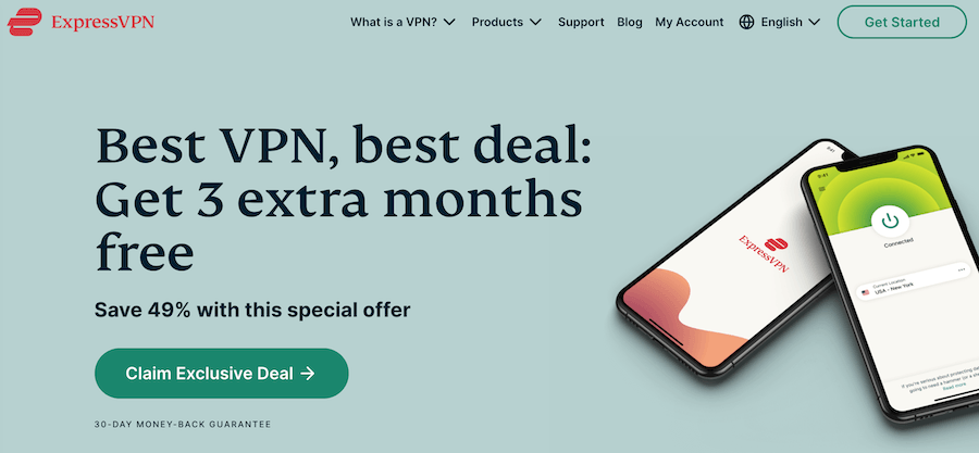 ExpressVPN Deal: Official 49% Discount Coupon - Oct 2021