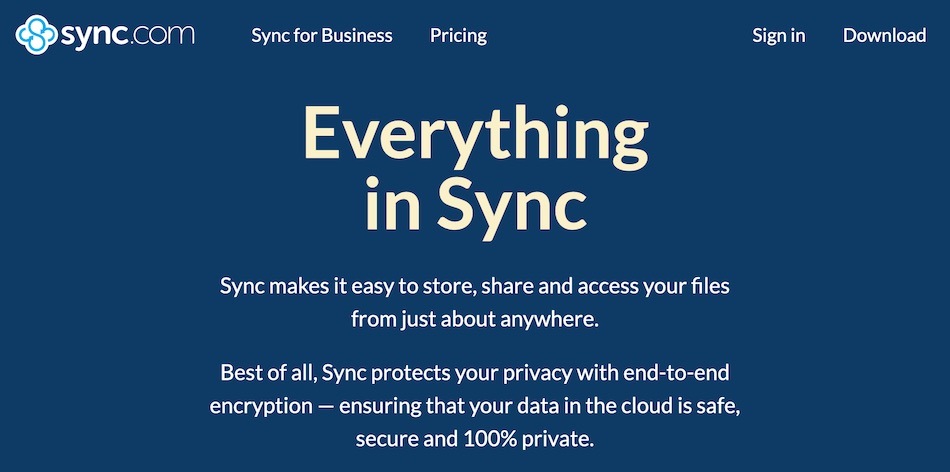 Is sync online safe?